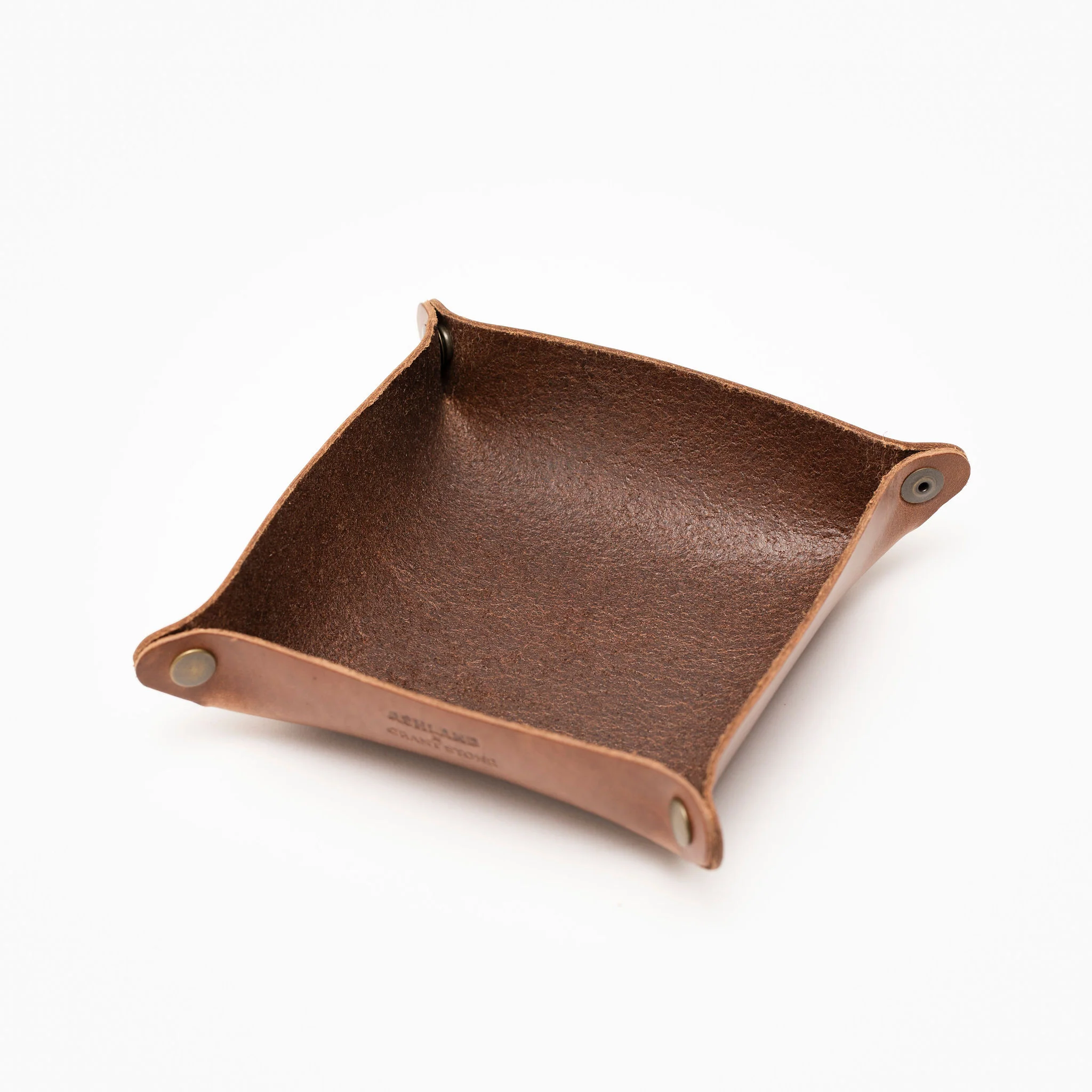 Ashland Valet Tray - Natural Chromexcel - Image 2