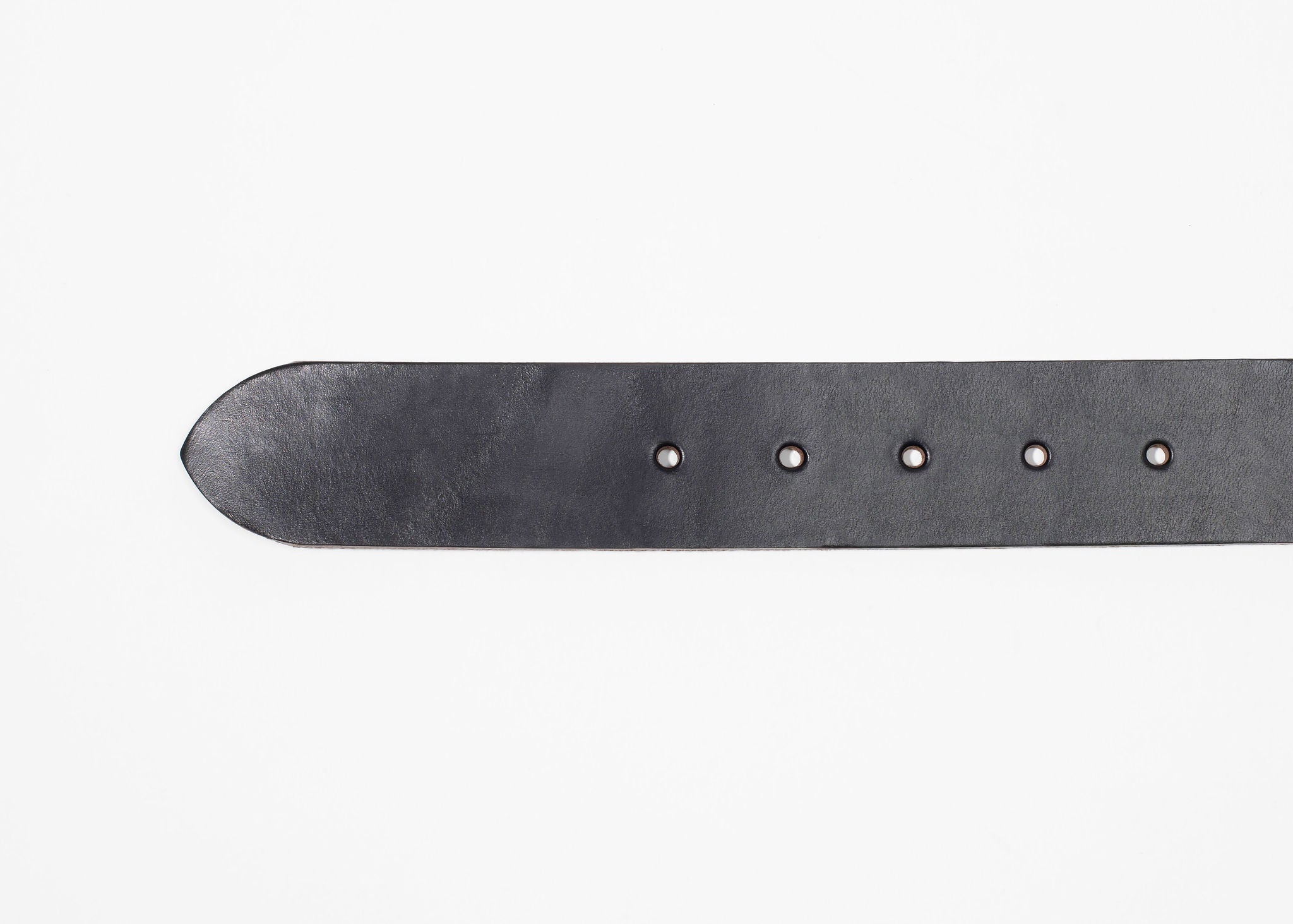 Black Chromexcel Leather Belt - Image 3