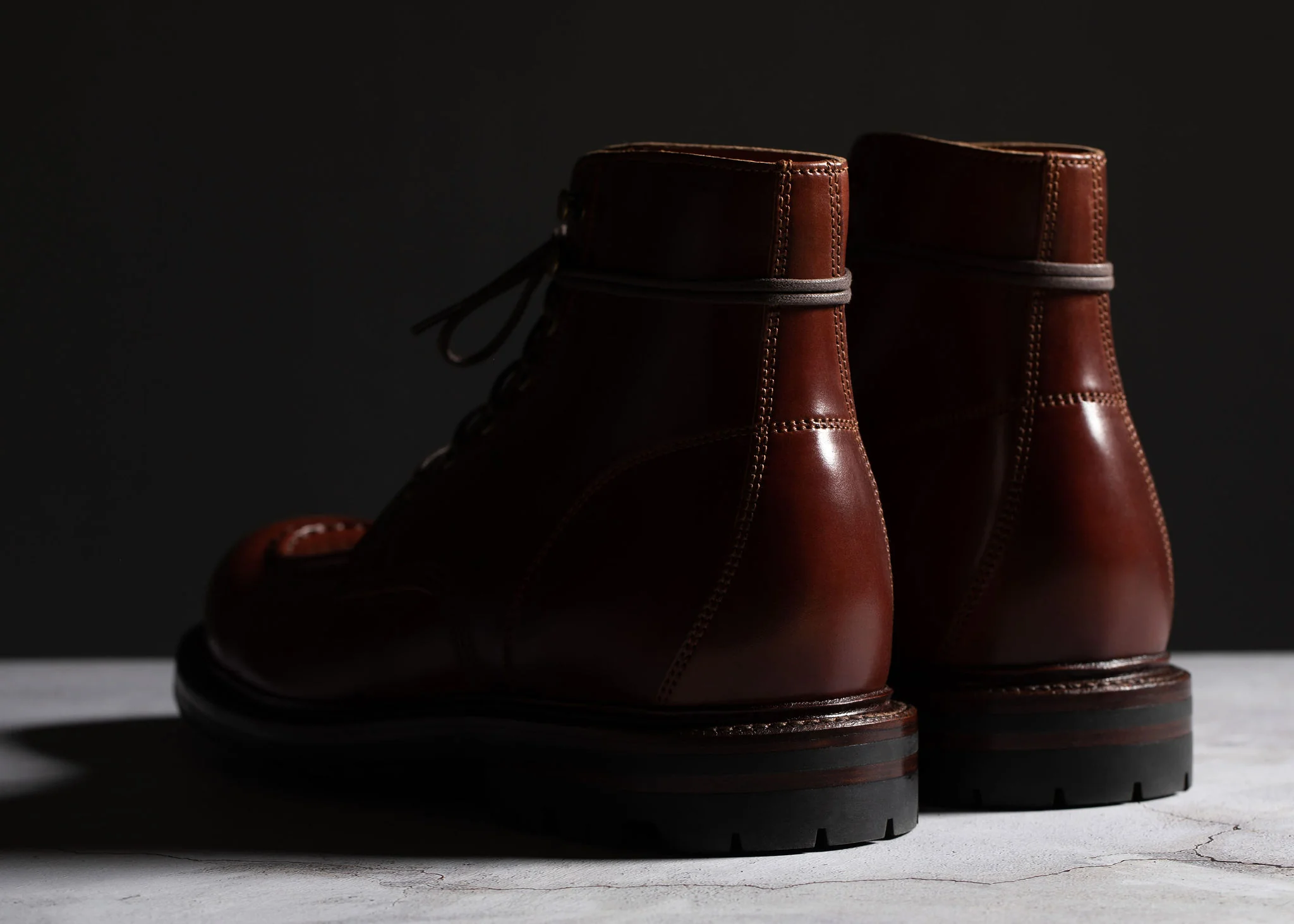 Pre-Order Coming Soon | Brass Boot Garnet Shell Cordovan - Image 4