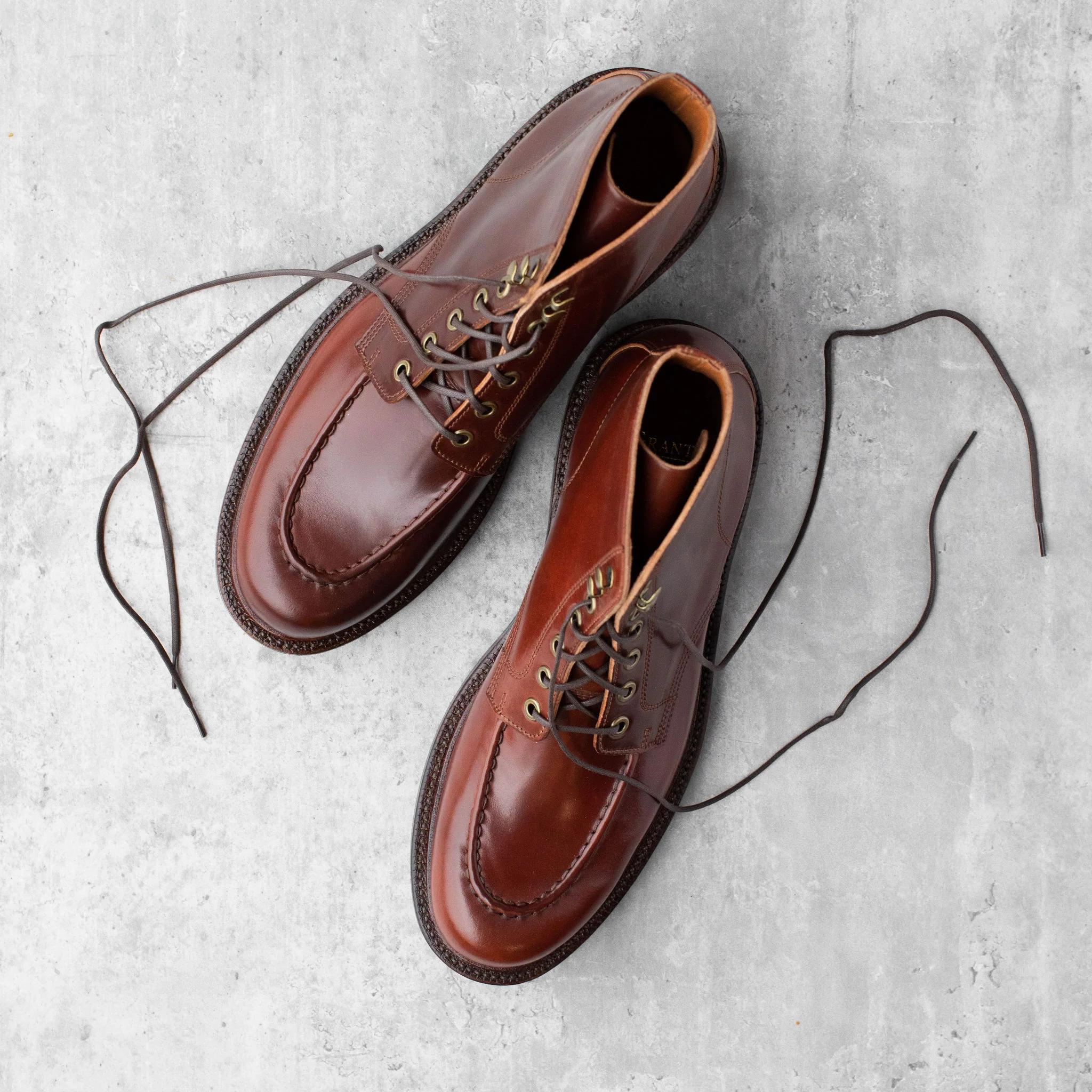 Pre-Order Coming Soon | Brass Boot Garnet Shell Cordovan - Image 6