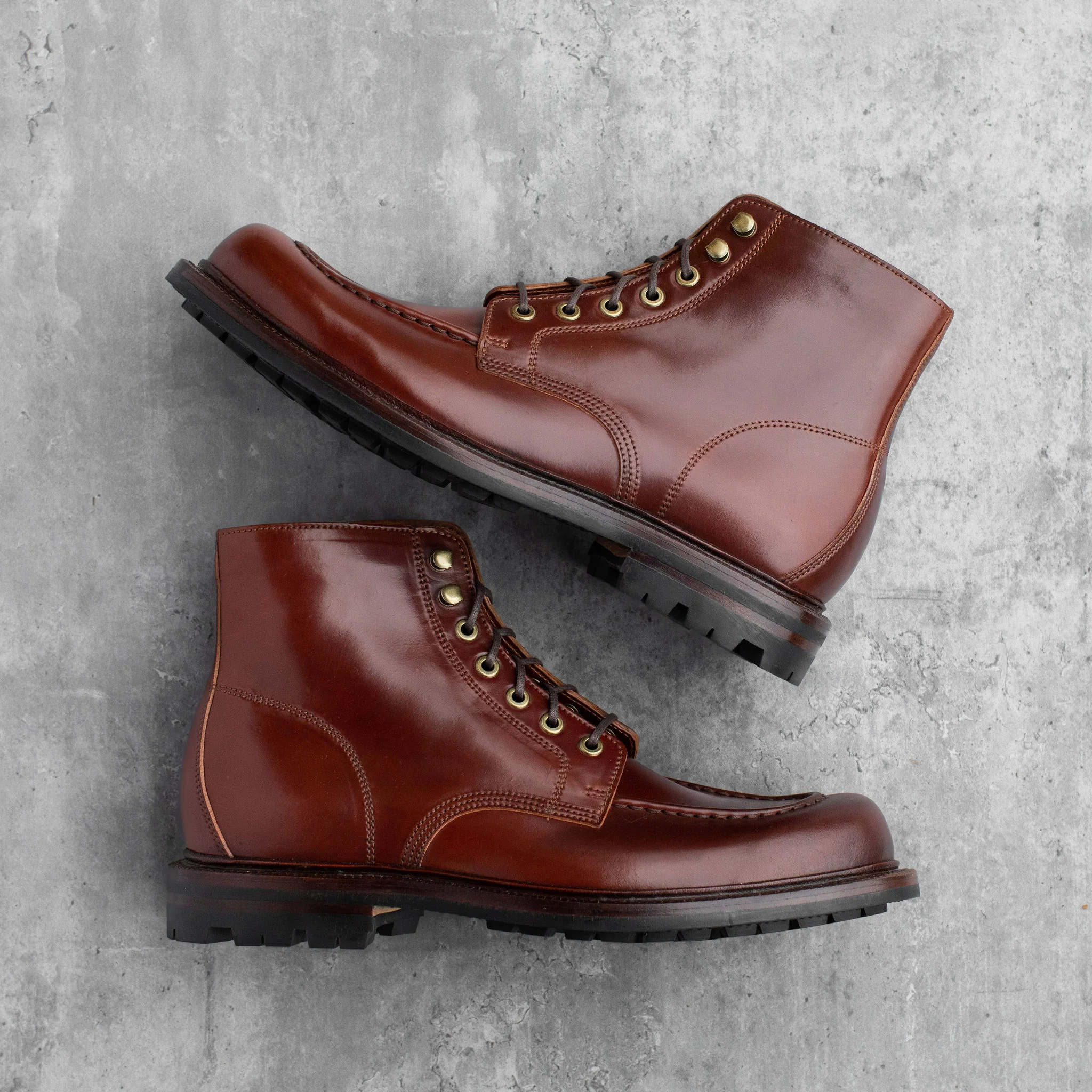 Pre-Order Coming Soon | Brass Boot Garnet Shell Cordovan - Image 7