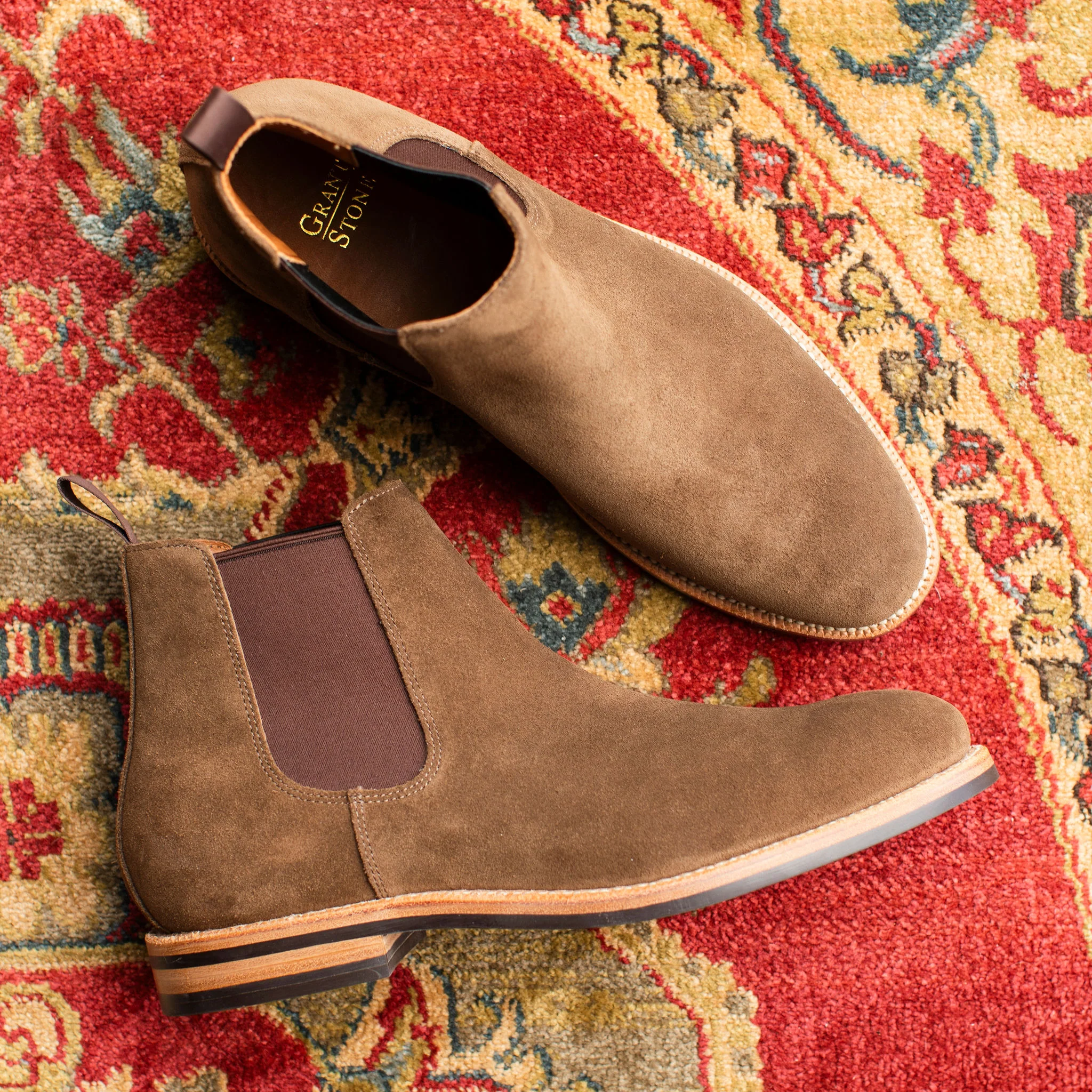 Chelsea Boot - Husk Suede - Image 6