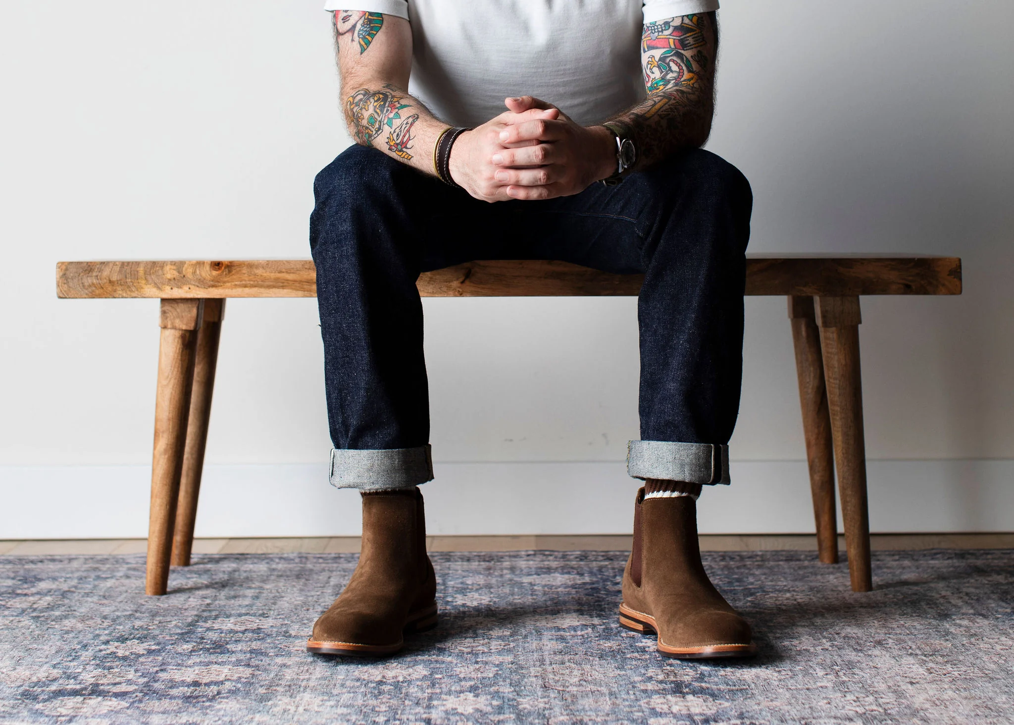 Chelsea Boot - Husk Suede - Image 8