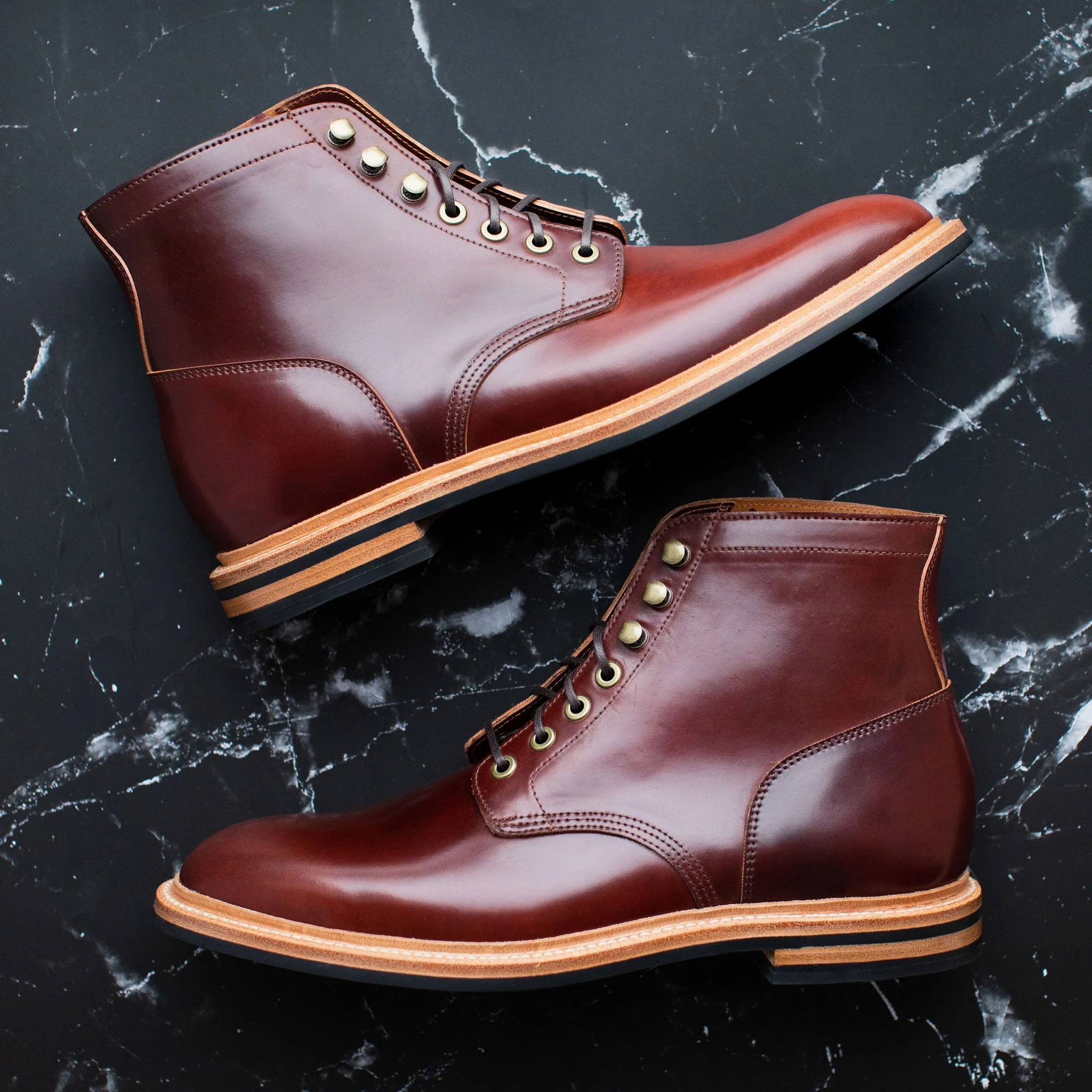Pre-Order Coming Soon | Diesel Boot Garnet Shell Cordovan - Image 6