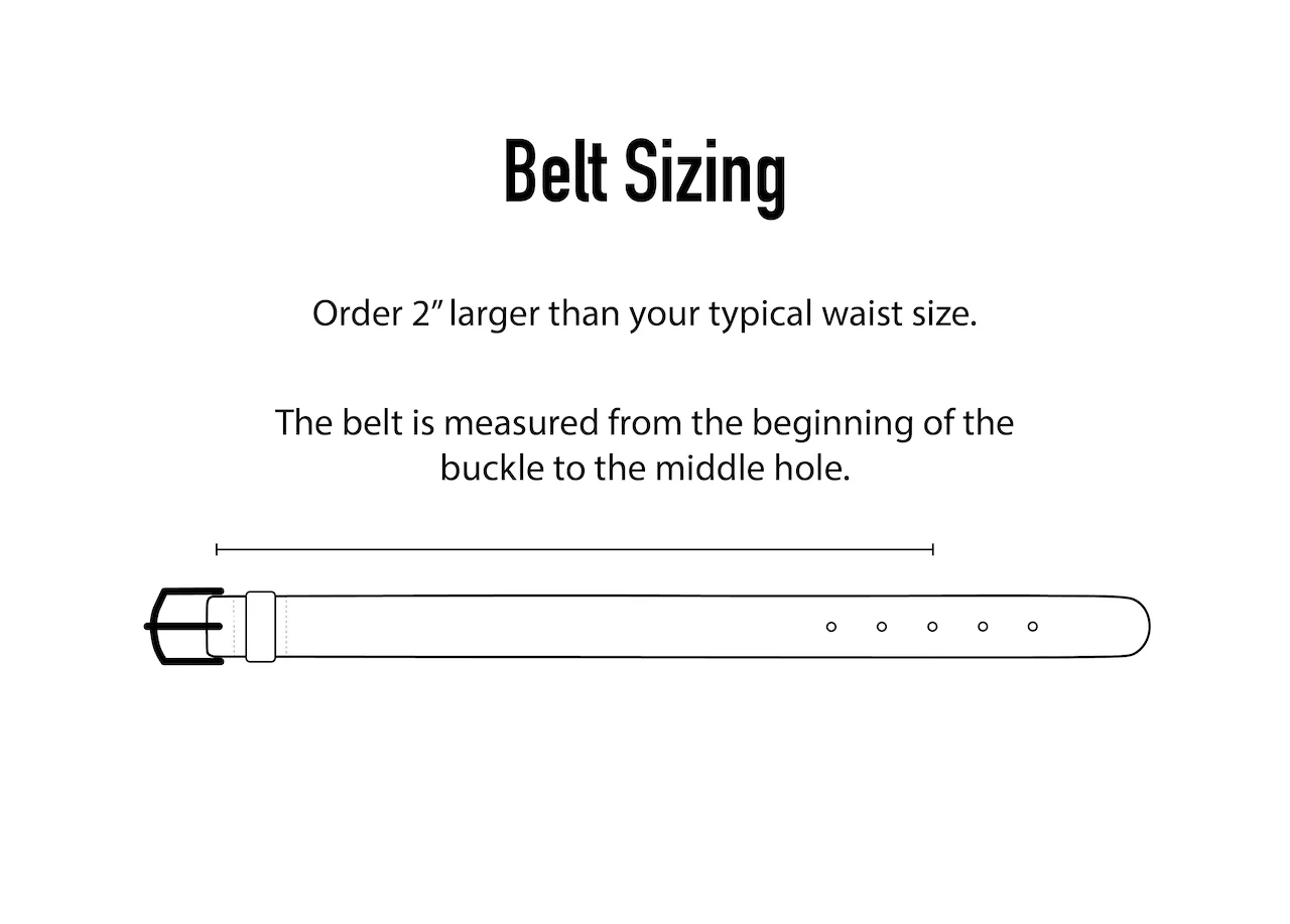 Color #8 Chromexcel Leather Belt - Image 7