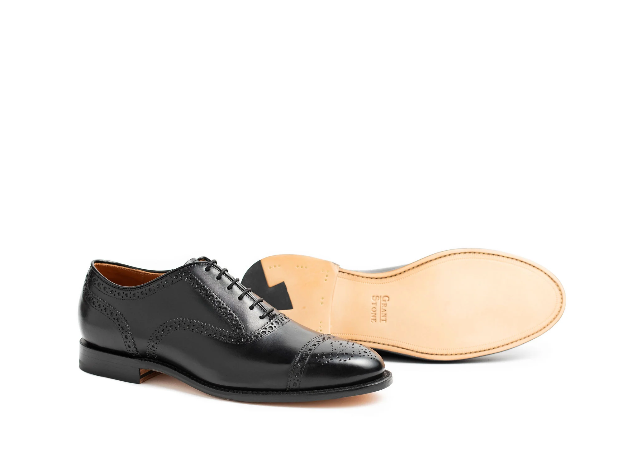 Fairfield Oxford - Black Calf - Image 2