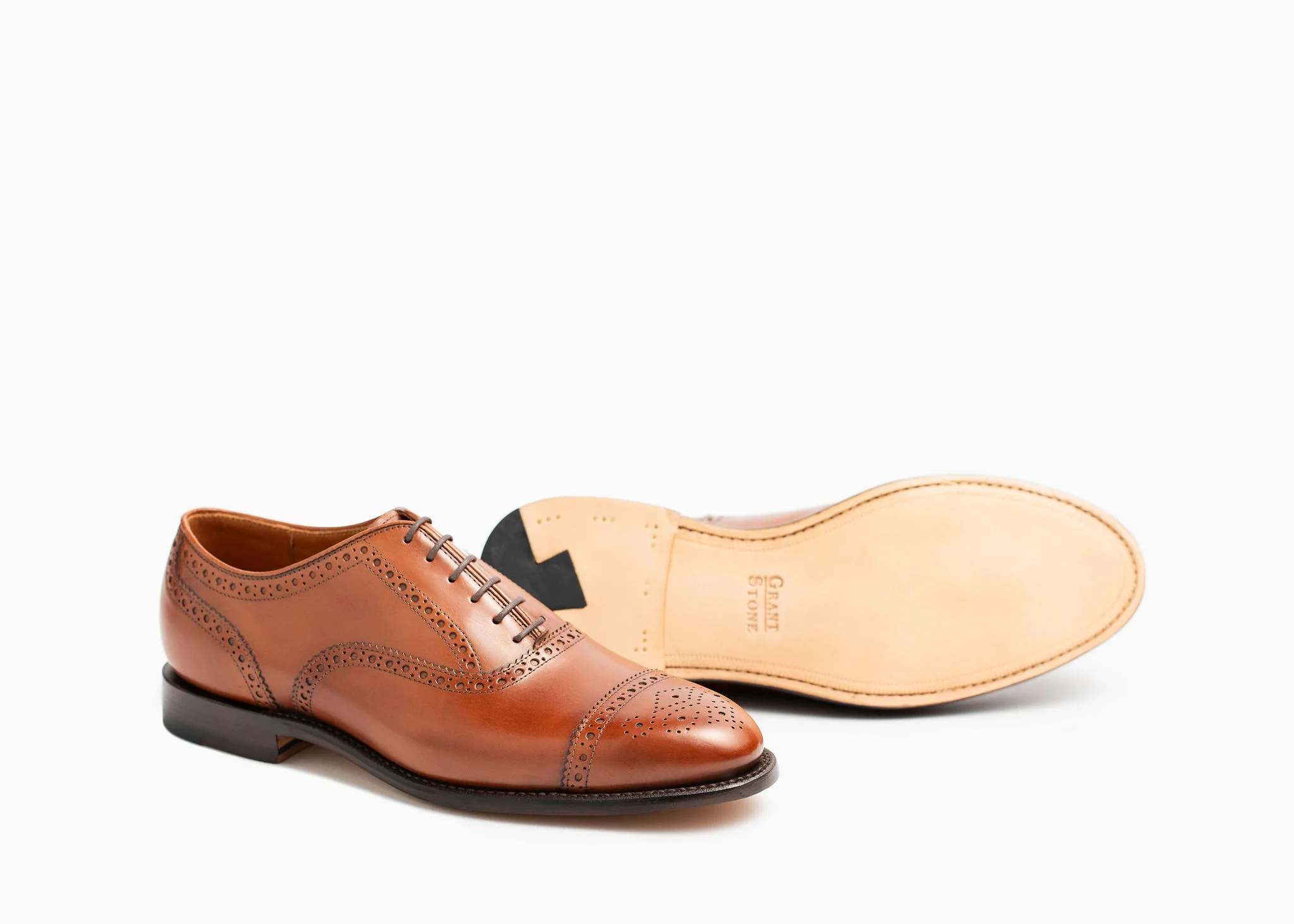Fairfield Oxford - Chestnut Calf - Image 2