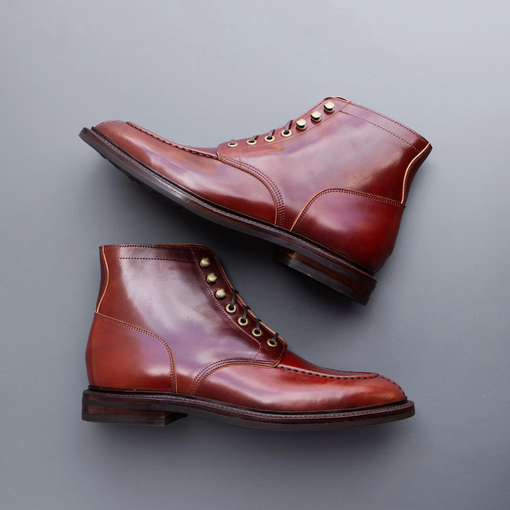 Pre-Order Coming Soon | Ottawa Boot Garnet Shell Cordovan - Image 6
