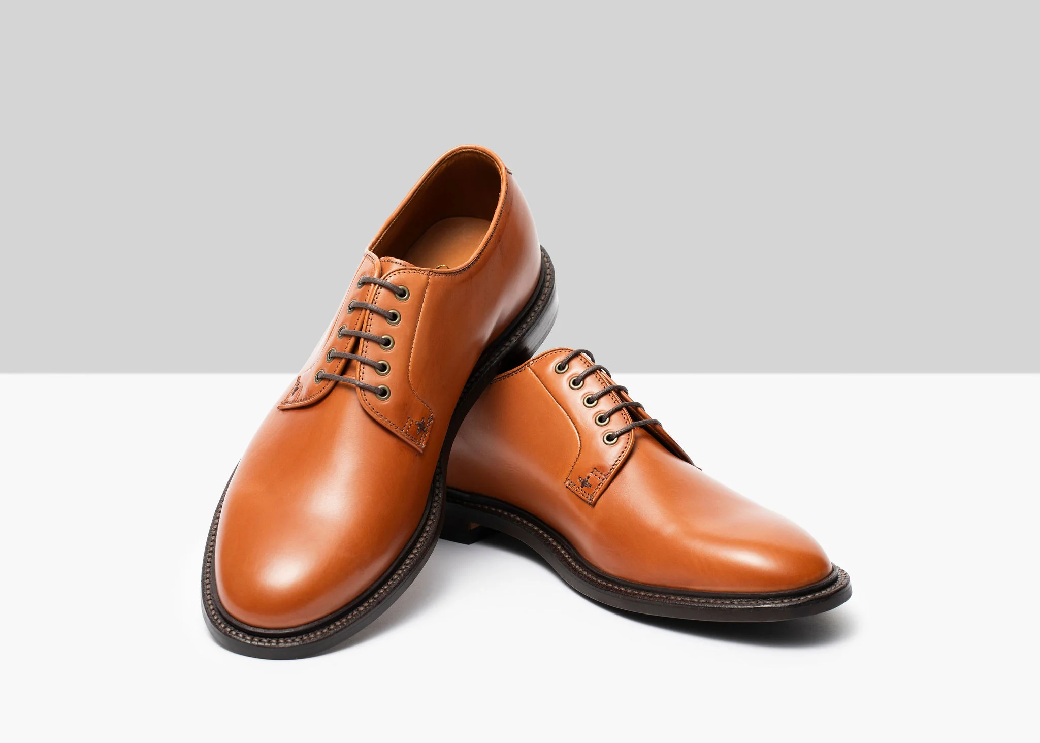 Plain Toe Chestnut Calf - Image 3