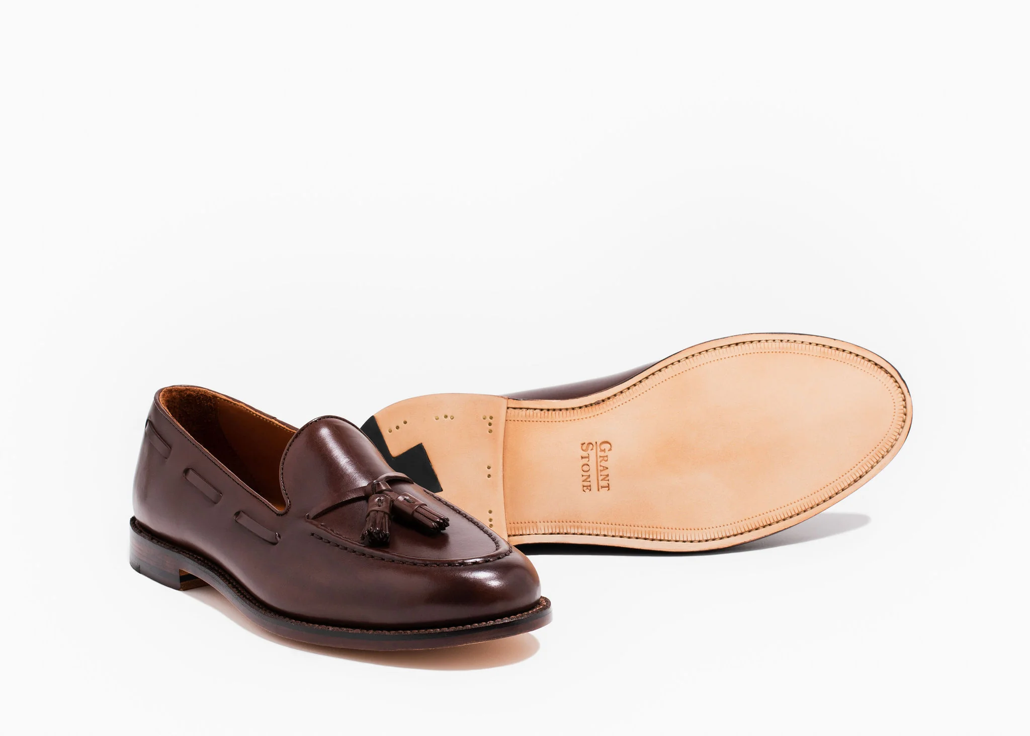 Tassel Loafer Tobacco Calf - Image 2