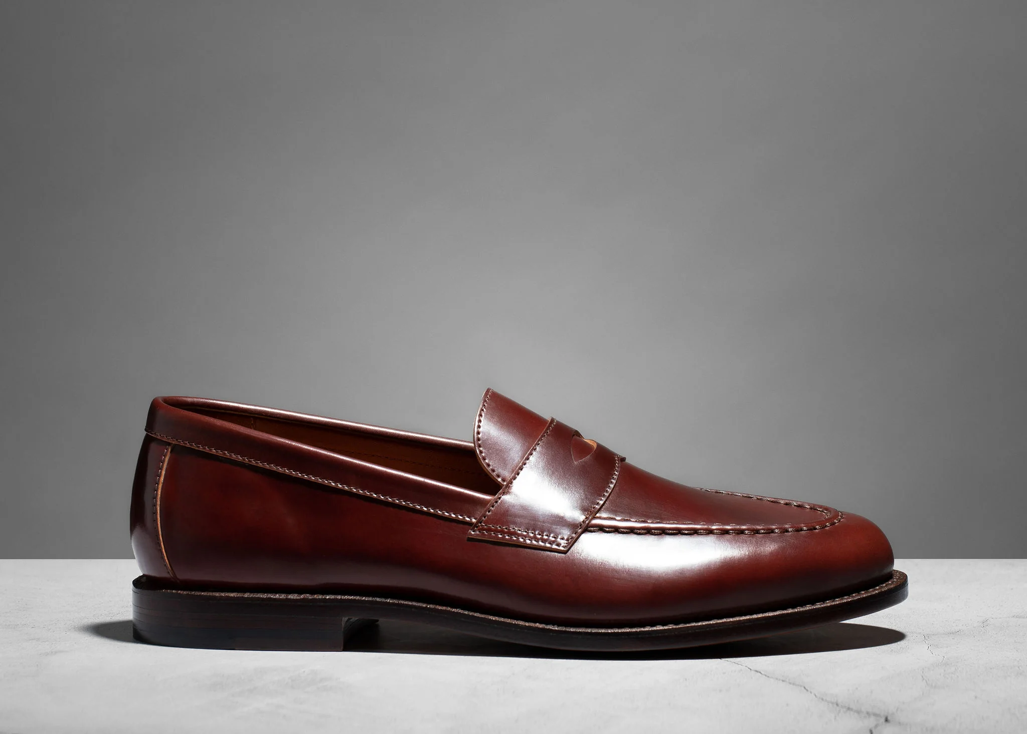 Pre-Order Coming Soon | Traveler Penny Garnet Shell Cordovan